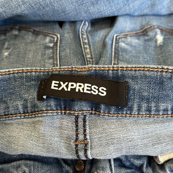 Express Women’s Mid Rise Ankle Jeggings - Size 6 - Picture 4 of 5